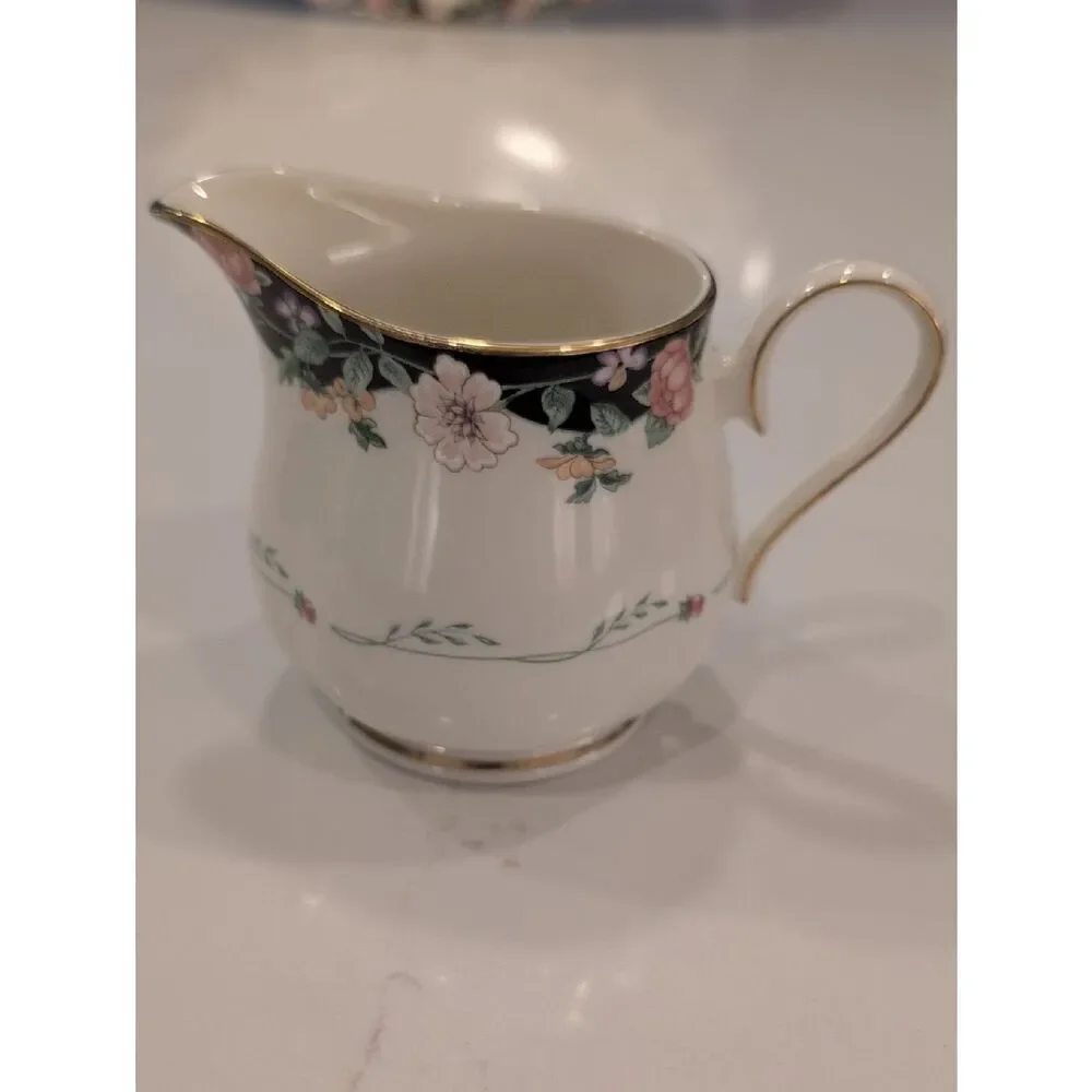 Vintage Lenox Prairie Blossom Floral Creamer Made in USA